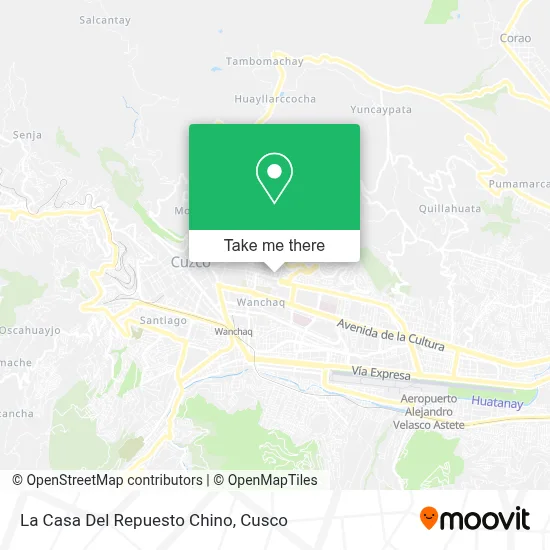 La Casa Del Repuesto Chino map