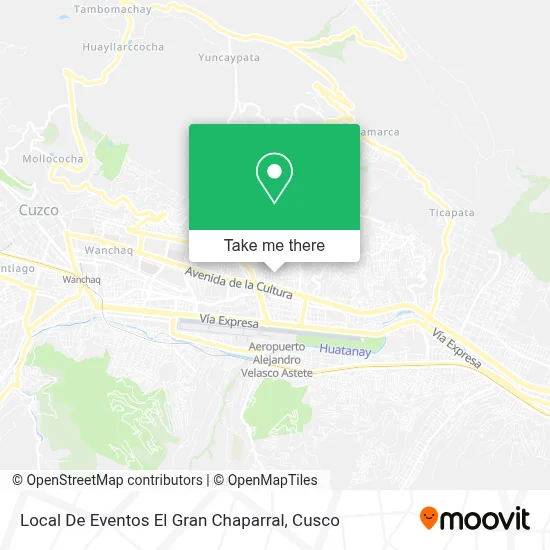 Local De Eventos El Gran Chaparral map