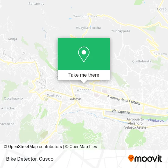 Bike Detector map