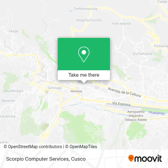 Scorpio Computer Services map