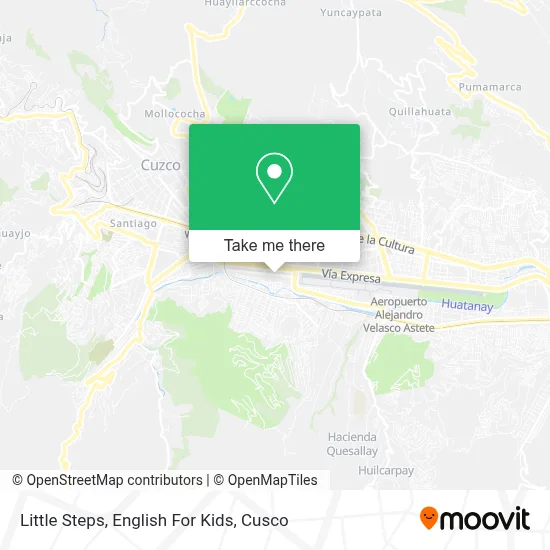 Little Steps, English For Kids map