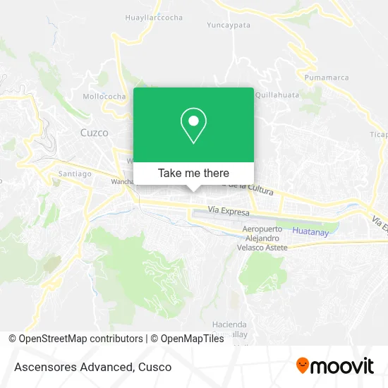 Ascensores Advanced map