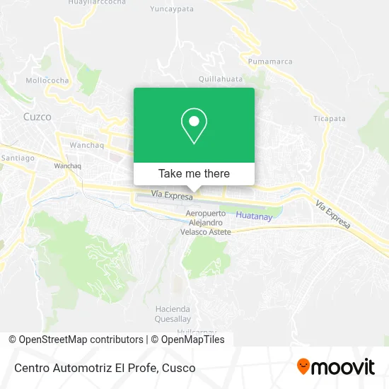 Centro Automotriz El Profe map