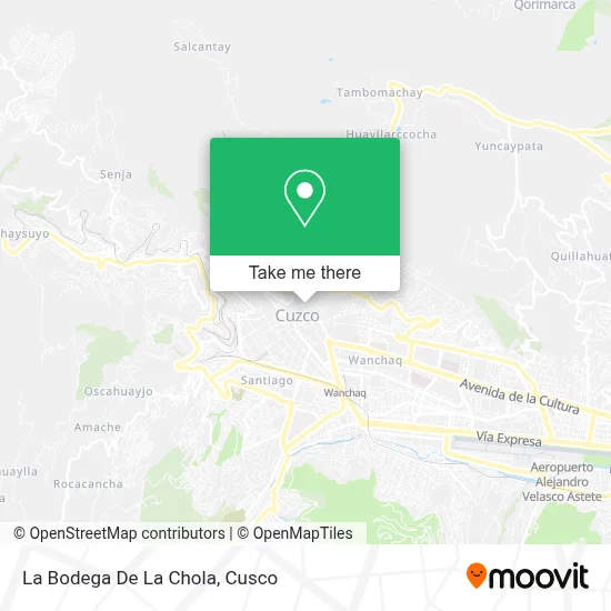 La Bodega De La Chola map