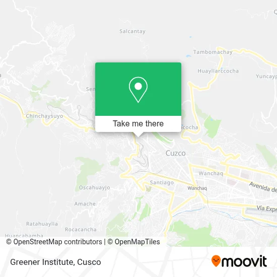 Greener Institute map