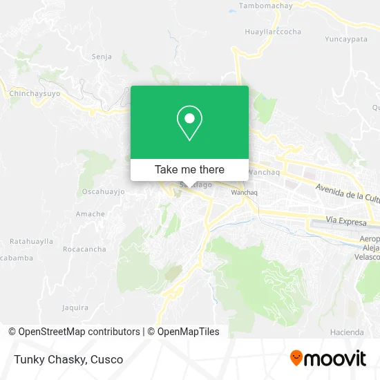 Mapa de Tunky Chasky