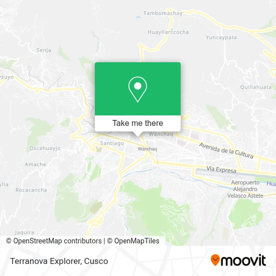 Terranova Explorer map