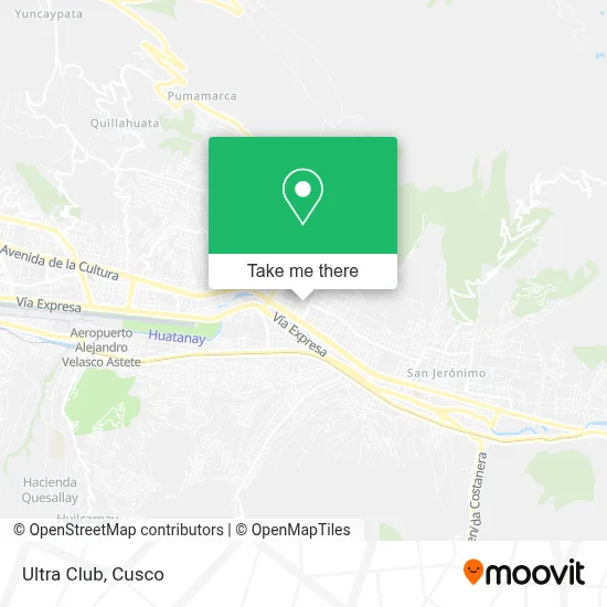 Ultra Club map