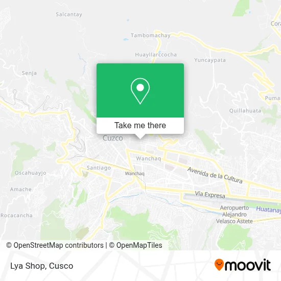 Lya Shop map