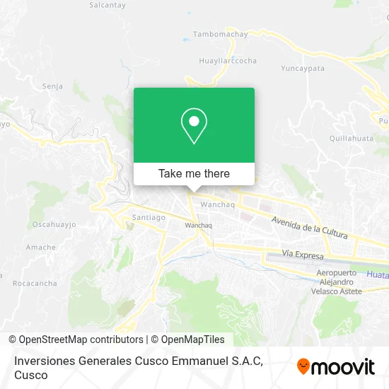 Inversiones Generales Cusco Emmanuel S.A.C map