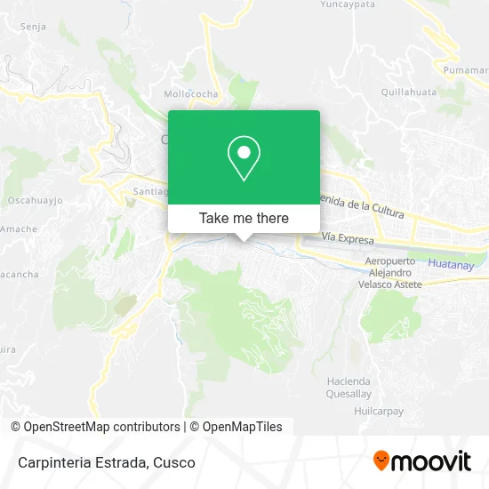 Carpinteria Estrada map