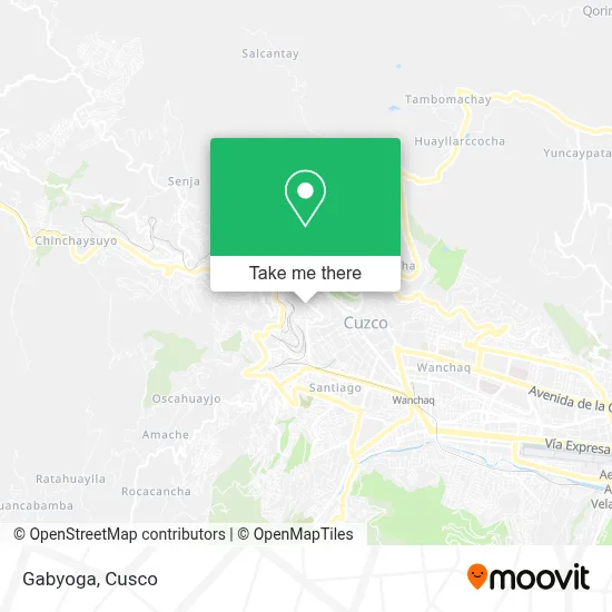 Gabyoga map