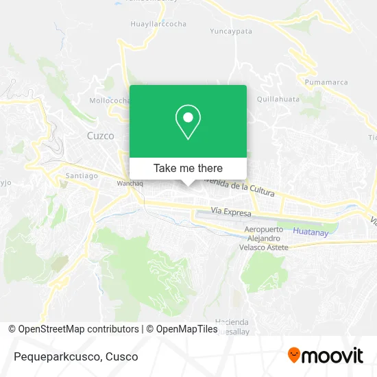 Pequeparkcusco map