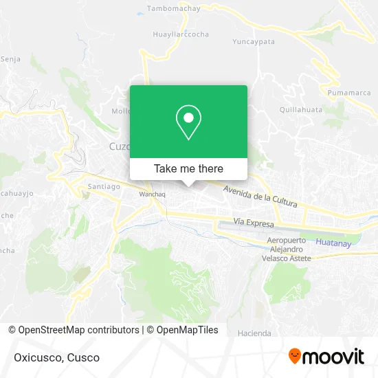 Oxicusco map