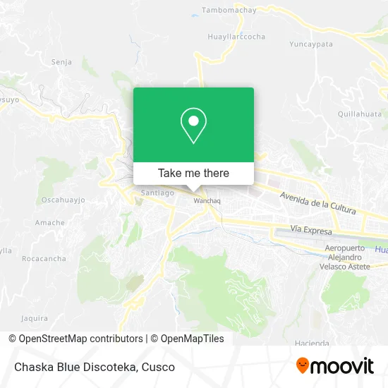 Chaska Blue Discoteka map