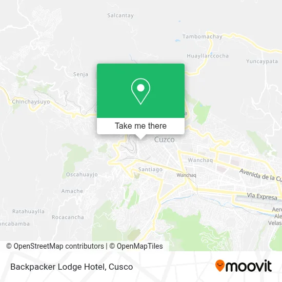 Backpacker Lodge Hotel map