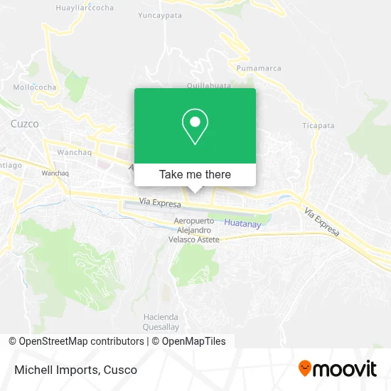 Michell Imports map