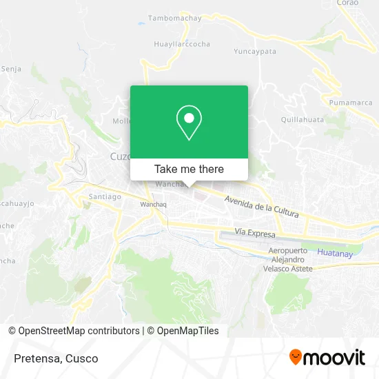 Pretensa map