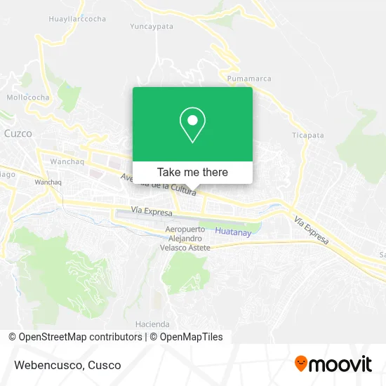 Webencusco map
