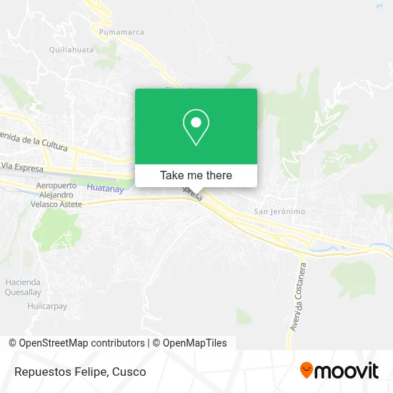 Repuestos Felipe map