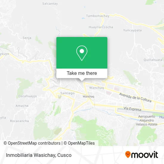 Inmobiliaria Wasichay map