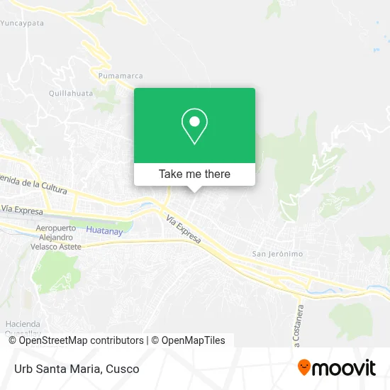 Urb Santa Maria map