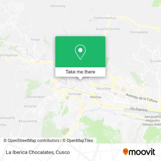 La Iberica Chocalates map