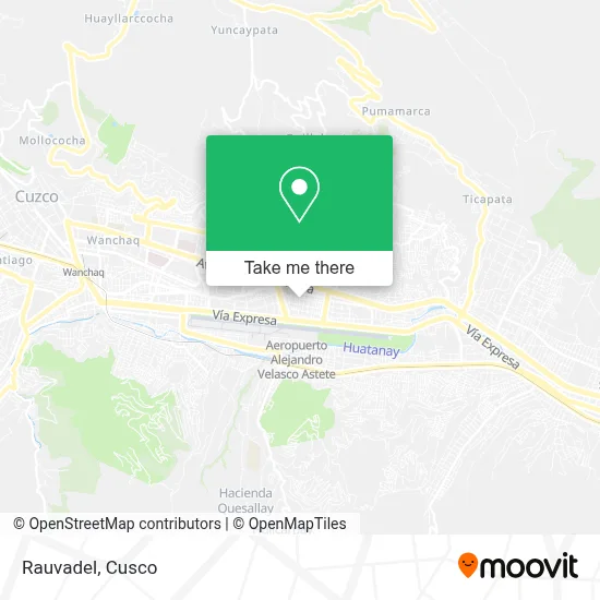 Mapa de Rauvadel