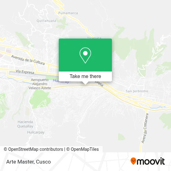 Arte Master map