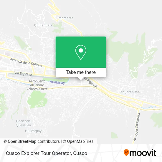 Cusco Explorer Tour Operator map