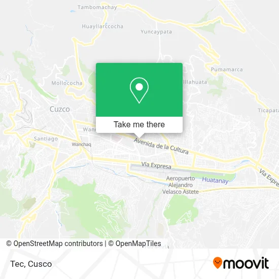 Tec map