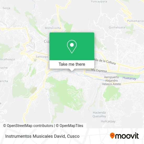 Instrumentos Musicales David map