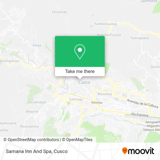 Samana Inn And Spa map