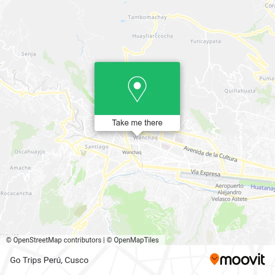 Go Trips Perú map
