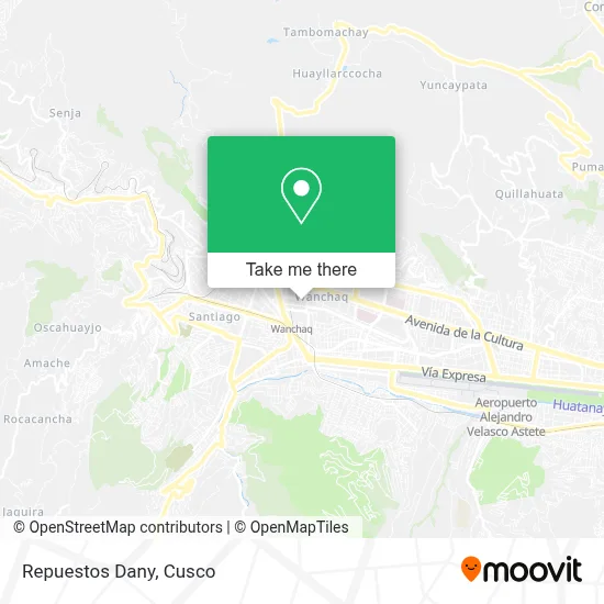 Repuestos Dany map