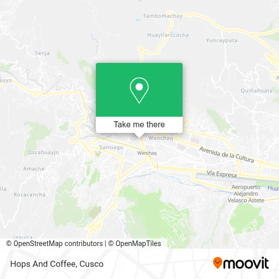 Hops And Coffee map