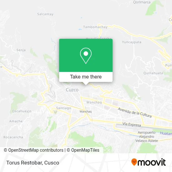 Torus Restobar map