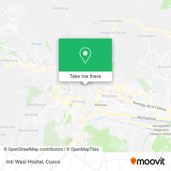 Inti Wasi Hostal map