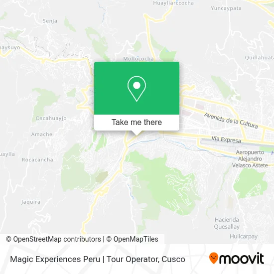 Magic Experiences Peru | Tour Operator map