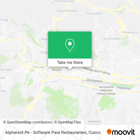 Alpharest.Pe - Software Para Restaurantes map