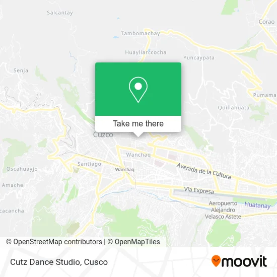Cutz Dance Studio map