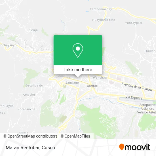 Maran Restobar map