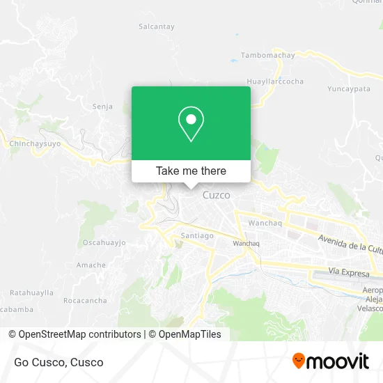 Go Cusco map