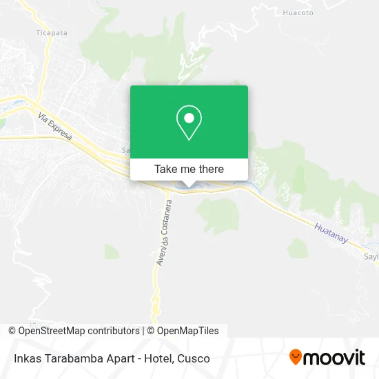 Inkas Tarabamba Apart - Hotel map