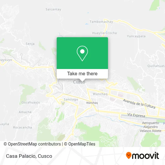 Casa Palacio map