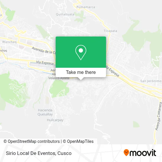 Sirio Local De Eventos map