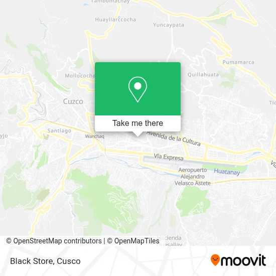 Black Store map