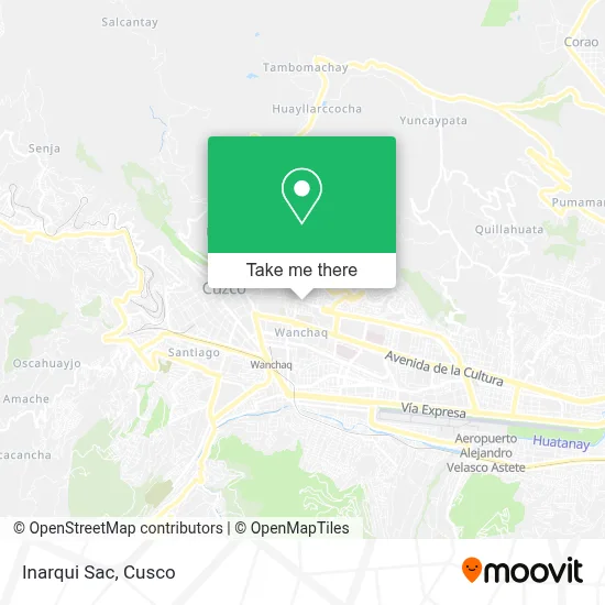 Inarqui Sac map