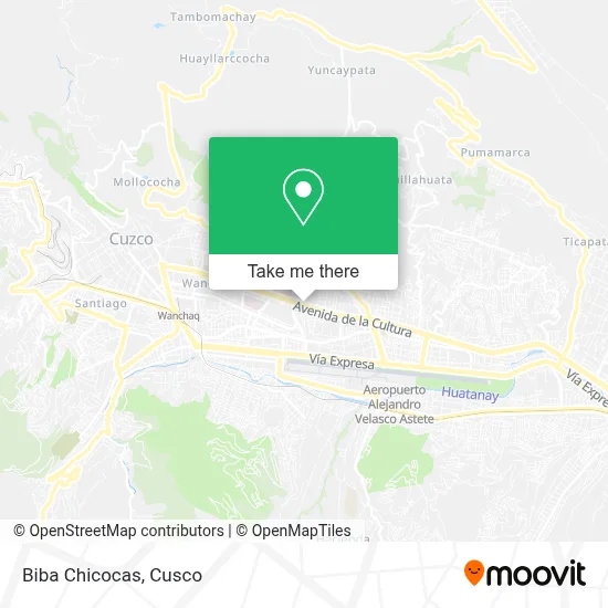 Biba Chicocas map