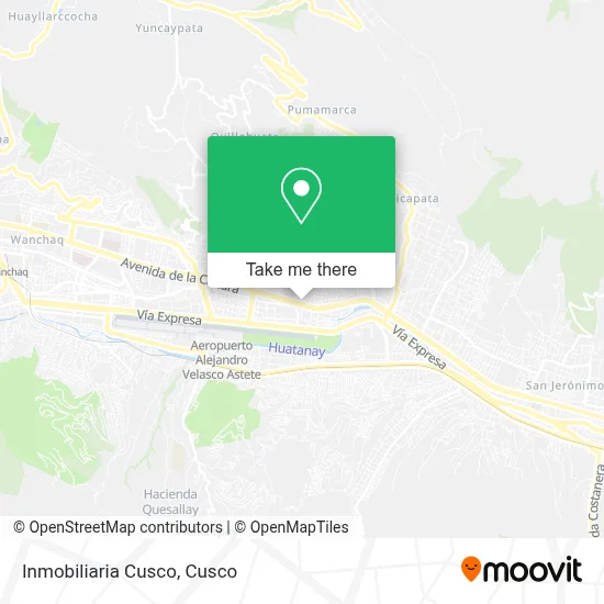 Inmobiliaria Cusco map